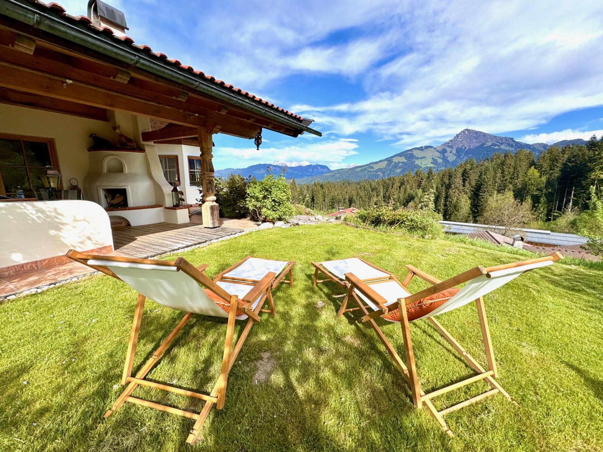 5* Panorama Chalet Mit Sauna By Belle Stay Going am Wilden Kaiser Exterior foto